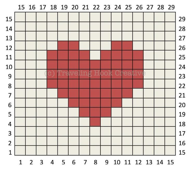 heart pattern